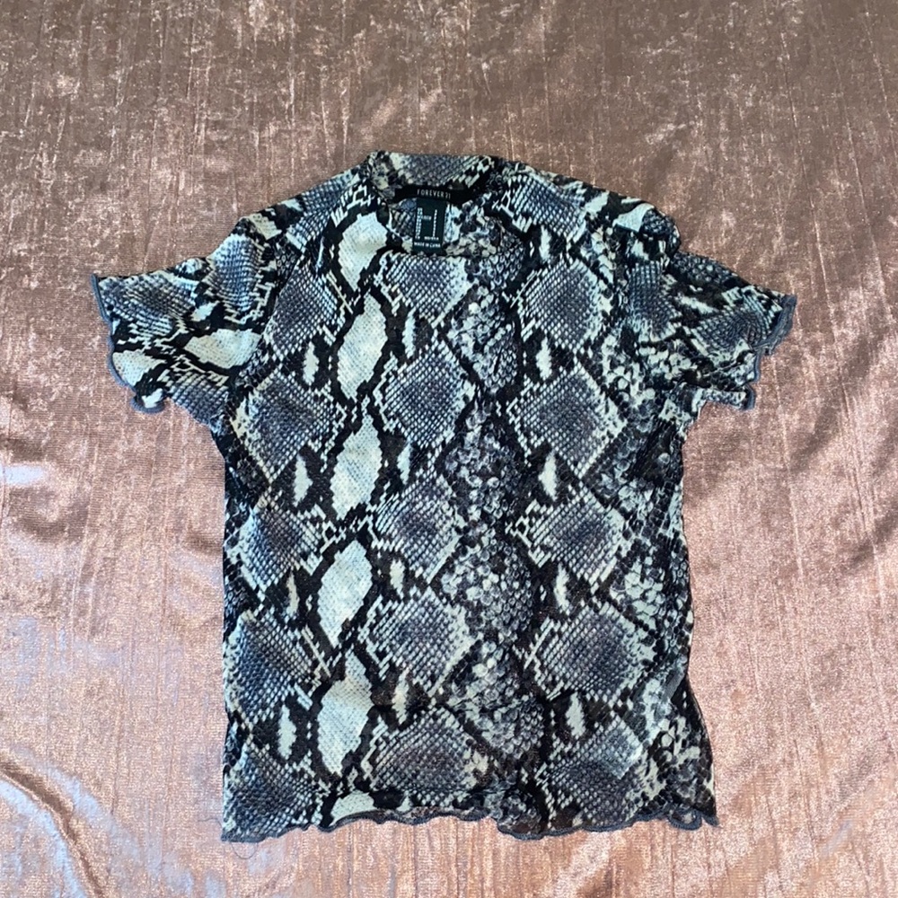 Forever 21 mesh top